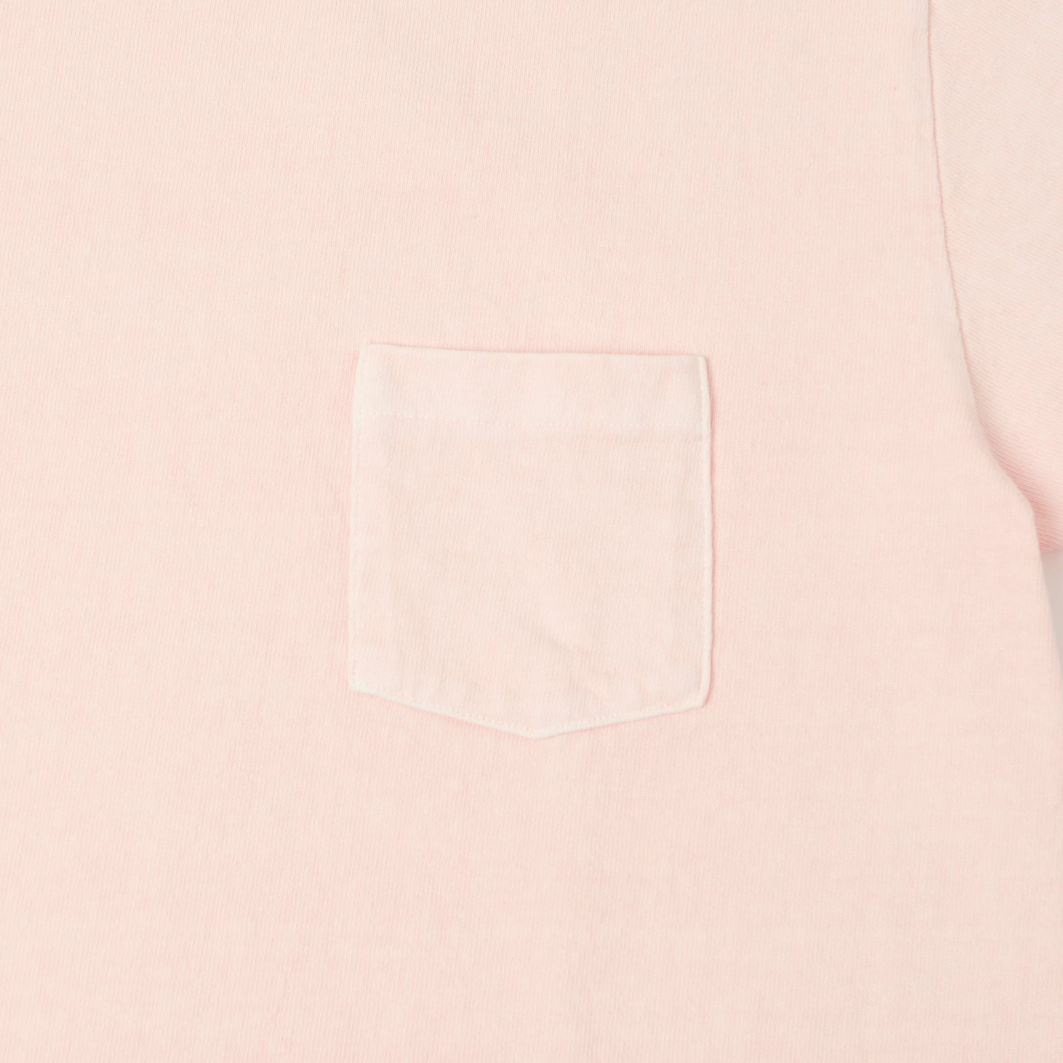 Dubbleworks Heavy Fabric Pigment Dye Pocket Tee - Pink
