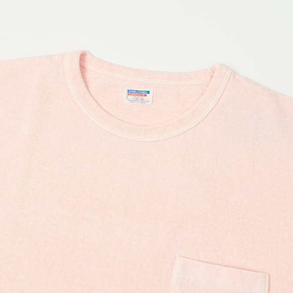 Dubbleworks Heavy Fabric Pigment Pocket Tee - Pink