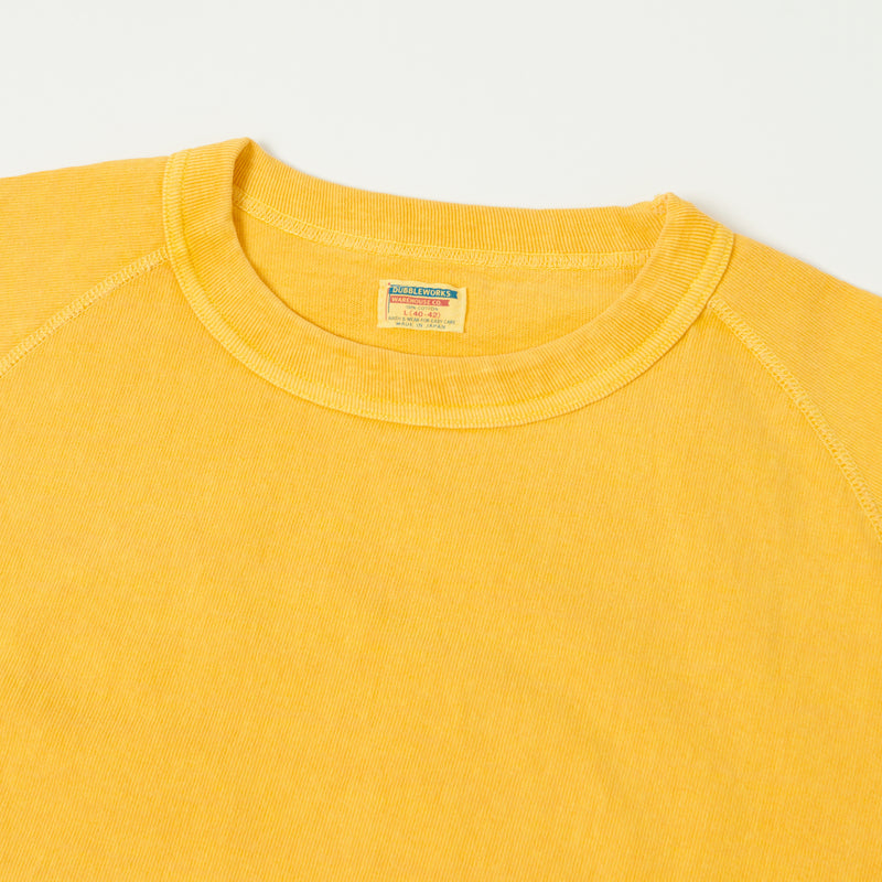 Dubbleworks Heavy Fabric Pigment Raglan Tee - Gold