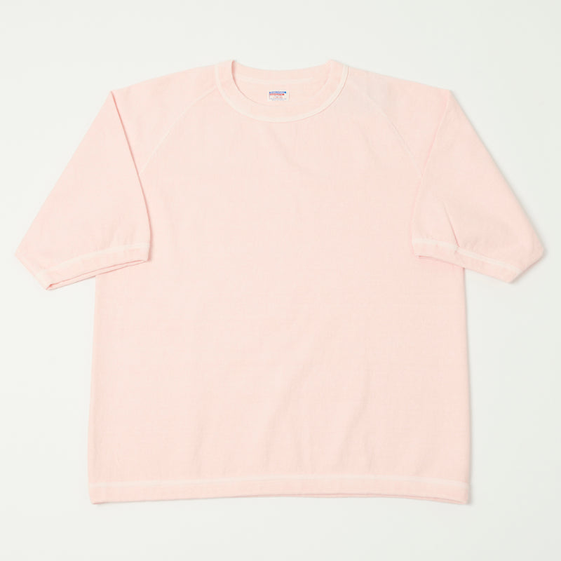 Dubbleworks Heavy Fabric Pigment Raglan Tee - Pink