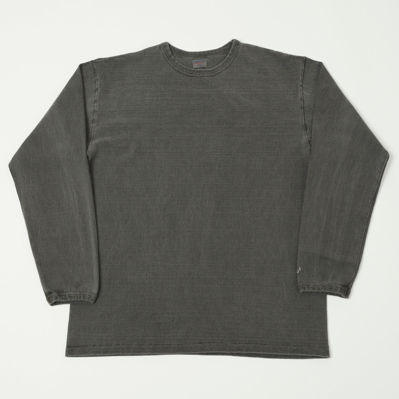 Dubbleworks Heavy Fabric Long Sleeve Pigment Dyed Tee - Sumikuro