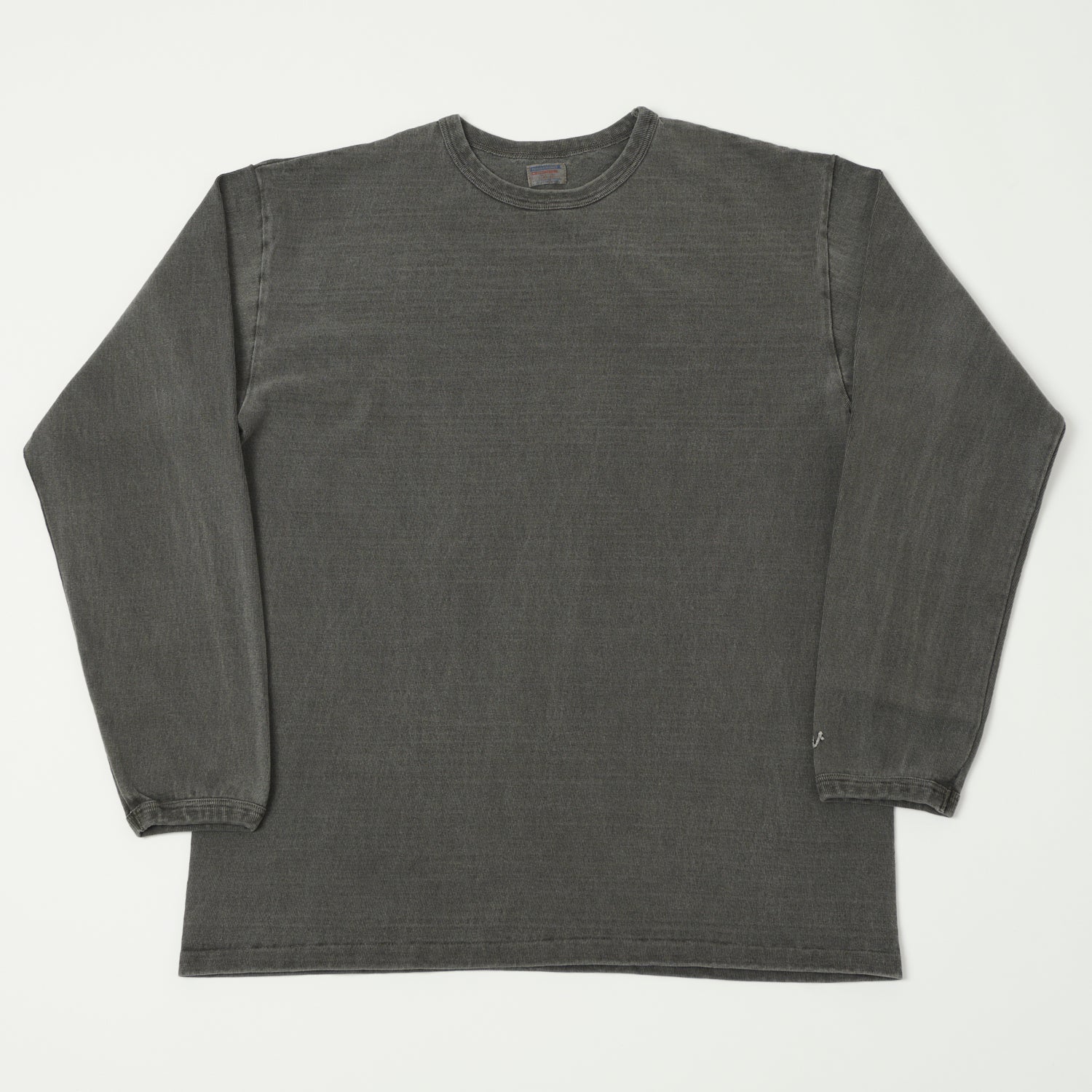Dubbleworks Heavy Fabric Long Sleeve Pigment Dyed Tee - Sumikuro