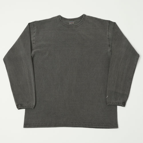 Dubbleworks Heavy Fabric Long Sleeve Pigment Dyed Tee - Sumikuro