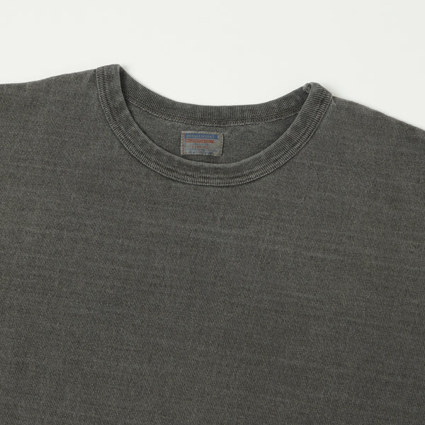 Dubbleworks Long Sleeve Heavy Fabric Pigment Dyed Tee - Sumikuro