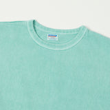 Dubbleworks Long Sleeve Heavy Fabric Pigment Dyed Tee - Lt Turquoise