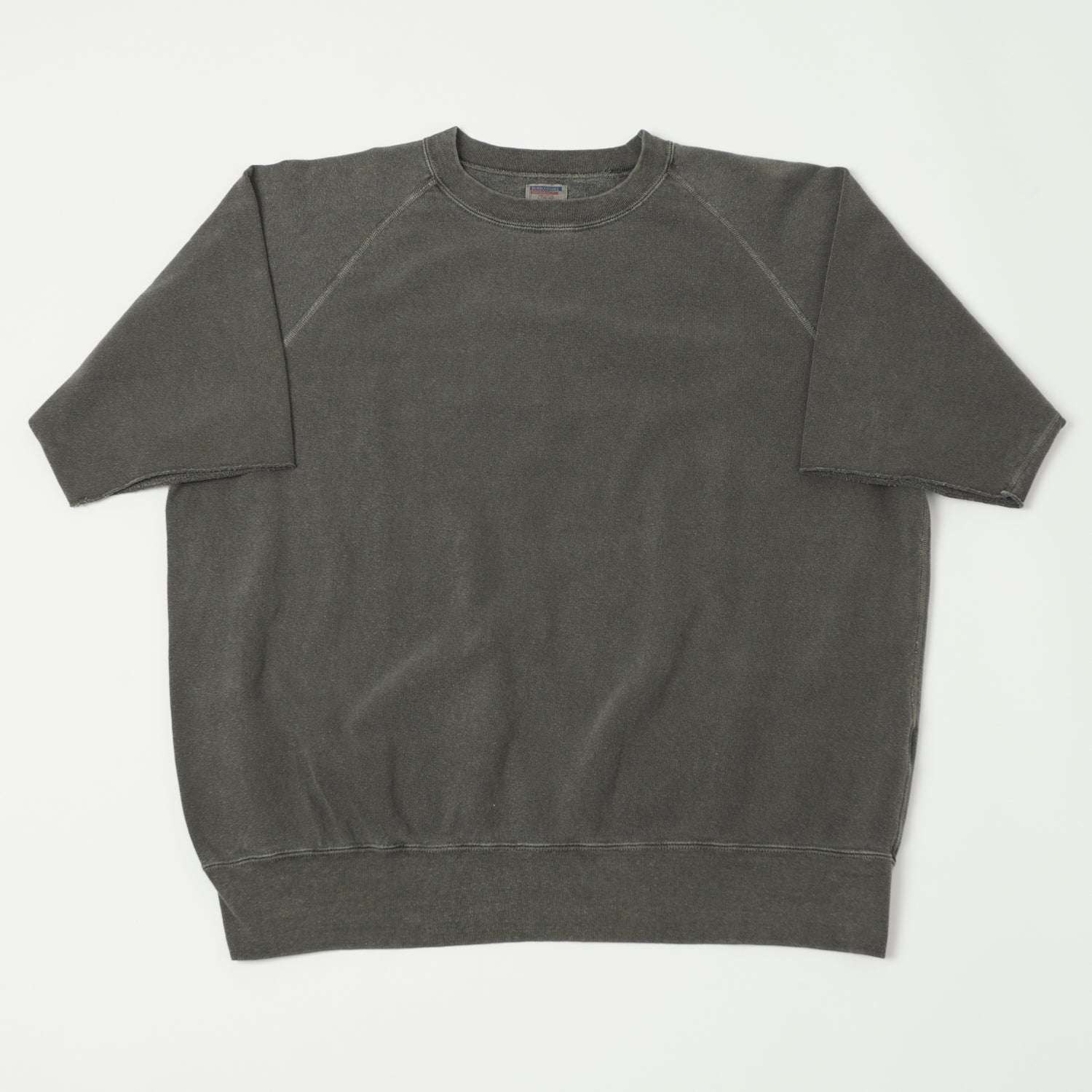 Dubbleworks Cut Off Sleeve Pigment Dyed Sweatshirt - Sumikuro