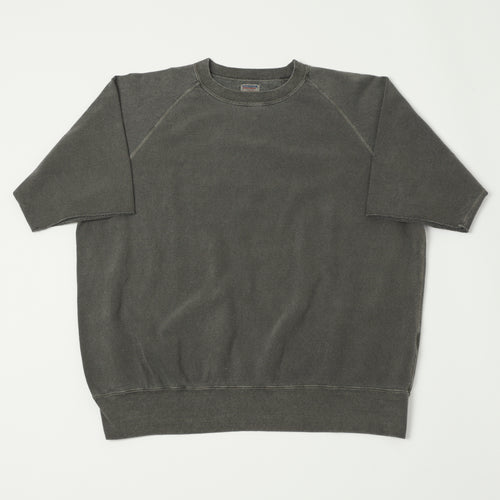 Dubbleworks Cut Off Sleeve Pigment Dyed Sweatshirt - Sumikuro
