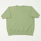 Dubbleworks Plain Style Off Cut Sweatshirt - Tea Green