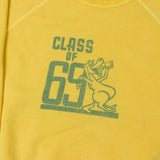 Dubbleworks 'Class Of 69' Faded Print  Sweatshirt - PD Gold