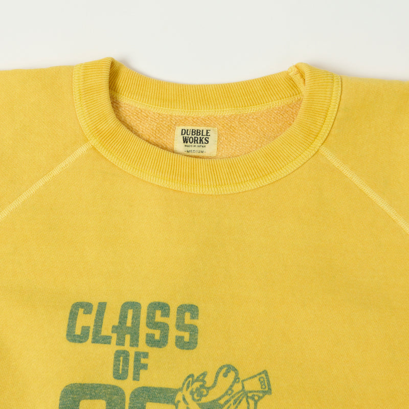 Dubbleworks 'Class Of 69' Faded Print  Sweatshirt - PD Gold