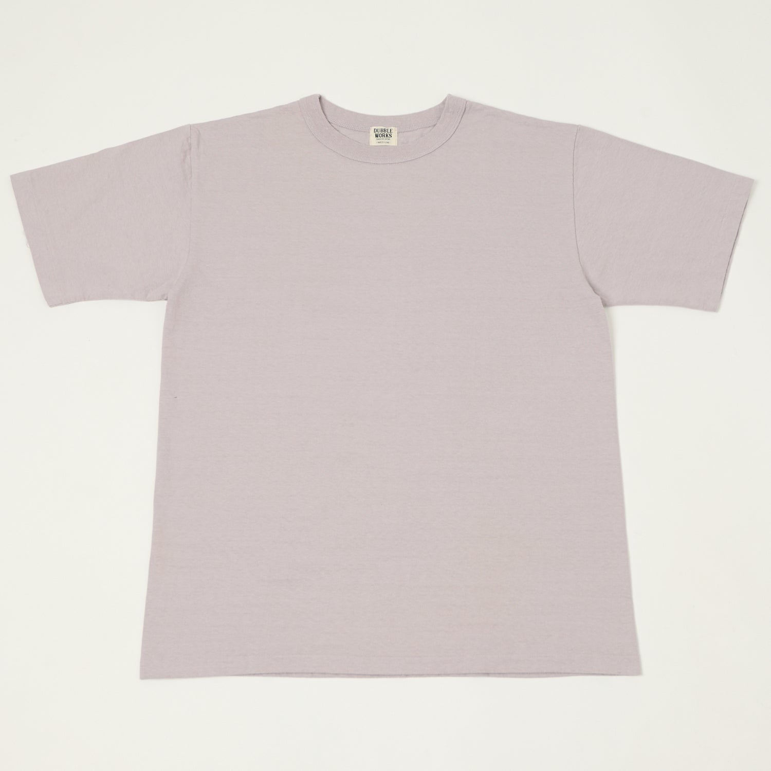 Dubbleworks Fallen Cotton Mid Weight Tee - Lavender