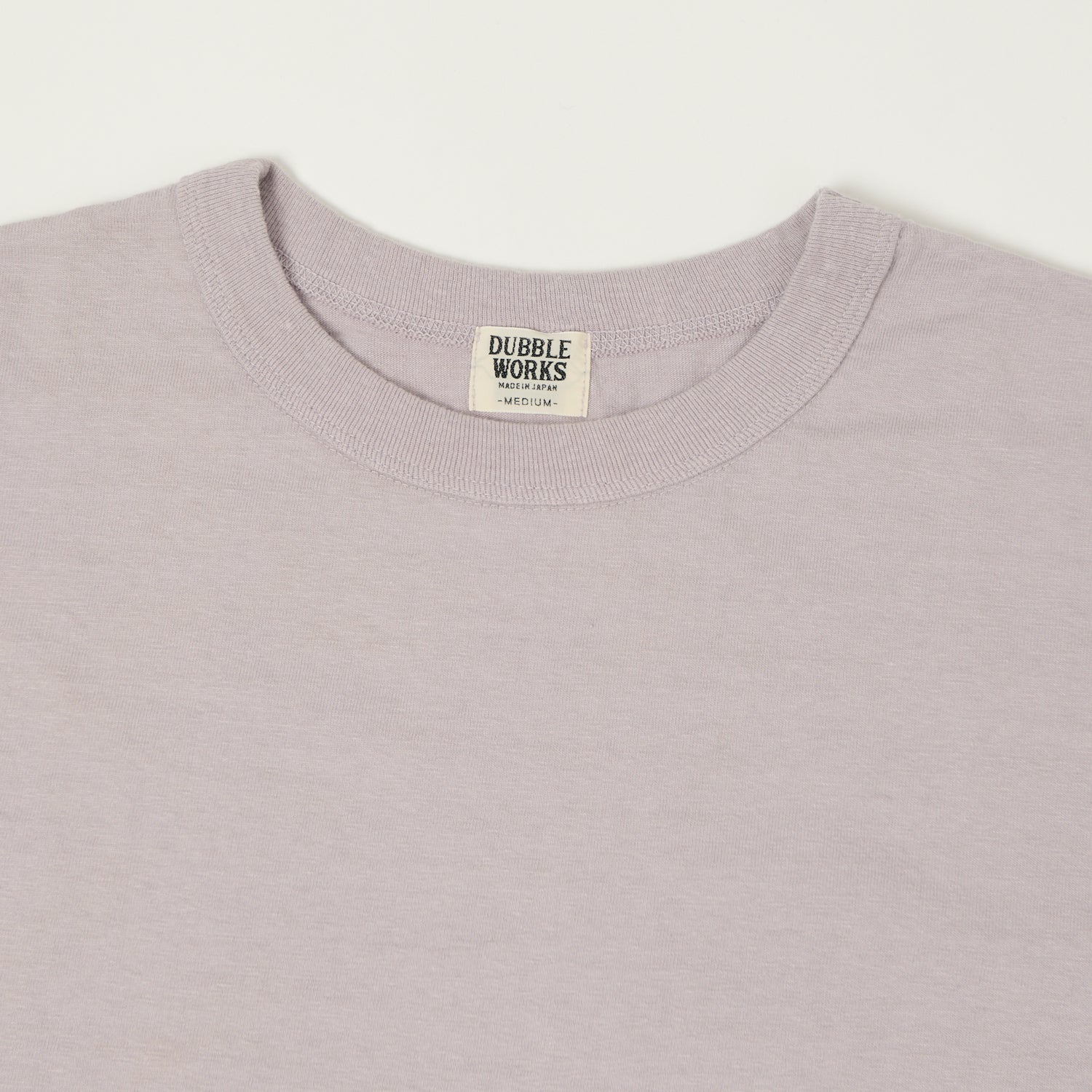 Dubbleworks Fallen Cotton Mid Weight Tee - Lavender