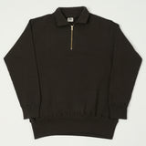 Dubbleworks Tsuriami Quarter Zip Sweatshirt - Sumikuro