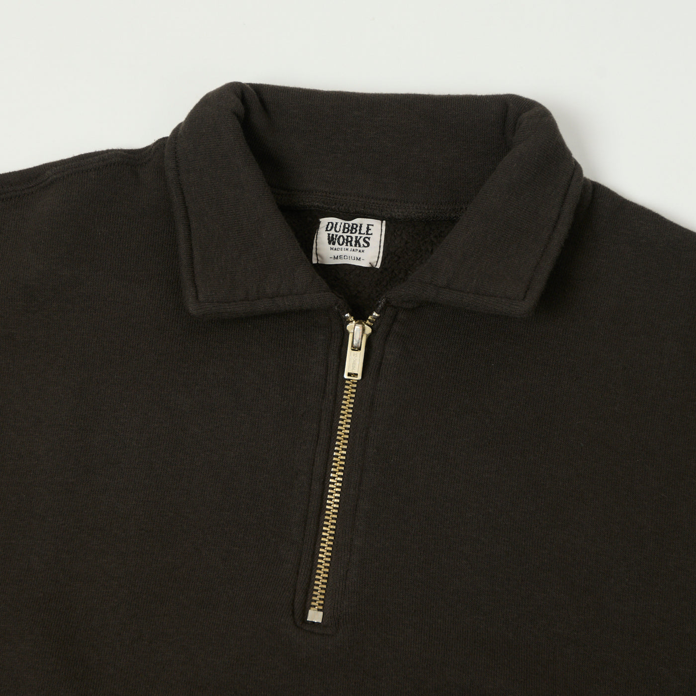 Dubbleworks Tsuriami Quarter Zip Sweatshirt - Sumikuro