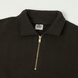 Dubbleworks Tsuriami Quarter Zip Sweatshirt - Sumikuro