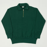 Dubbleworks Tsuriami Quarter Zip Sweatshirt - Green