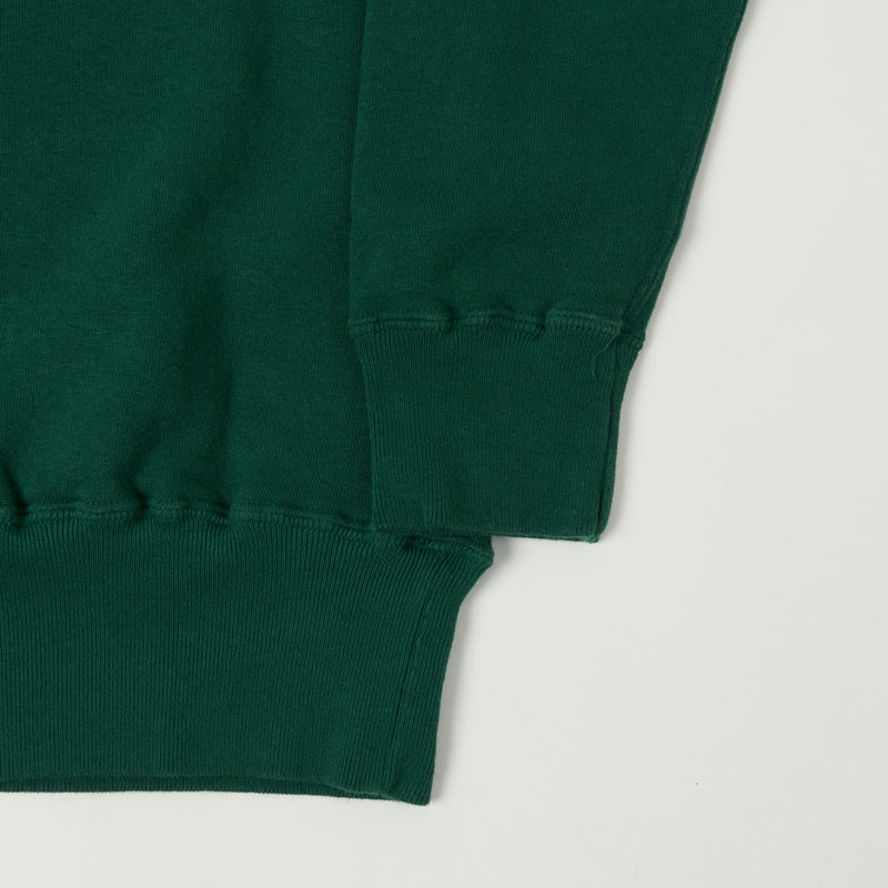 Dubbleworks Tsuriami Quarter Zip Sweatshirt - Green