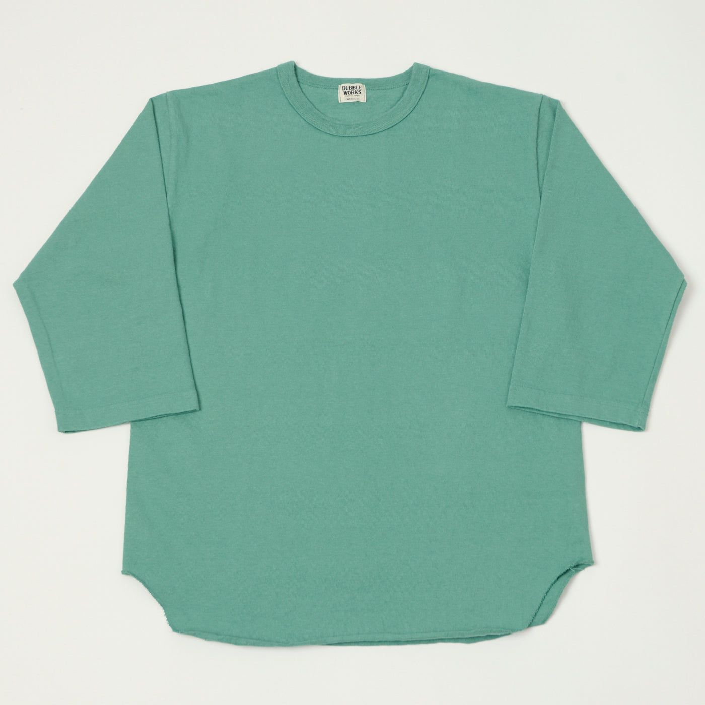 Dubbleworks Heavy Fabric Baseball Tee - Emerald