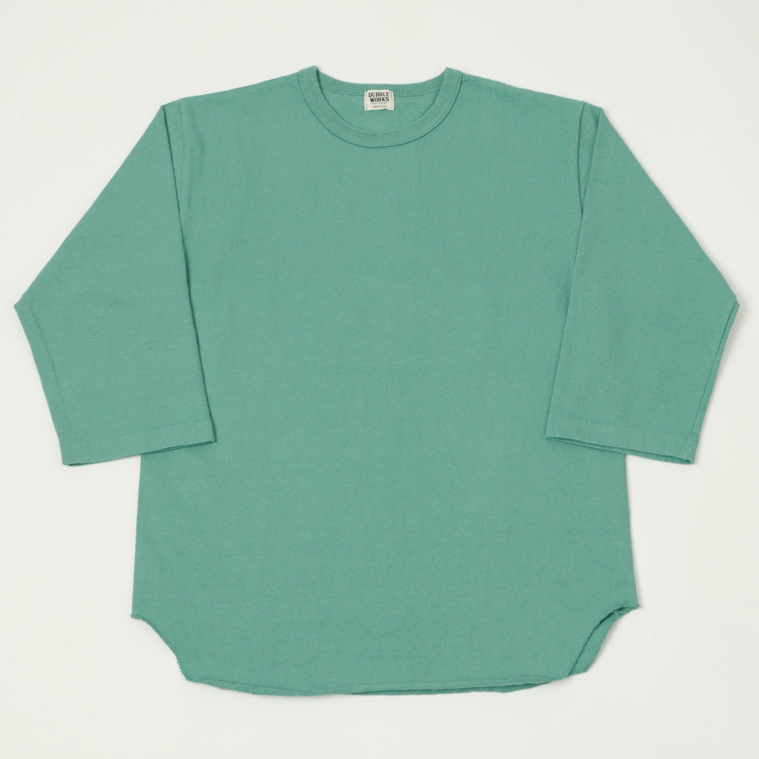 Dubbleworks Heavy Fabric Baseball Tee - Emerald