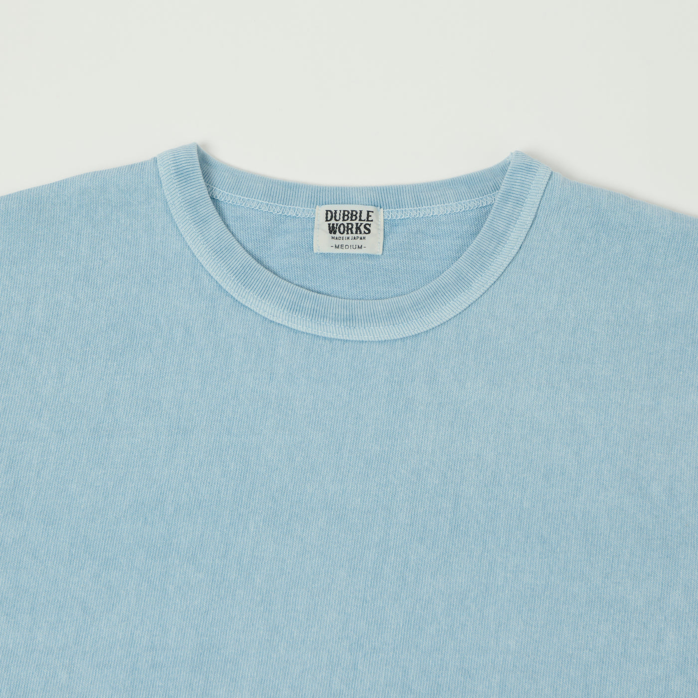 Dubbleworks Heavy Fabric Pigment Dye Tee - Sax Blue