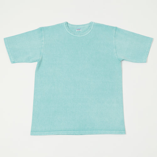 Dubbleworks Heavy Fabric Pigment Dye Tee - Light Turquoise