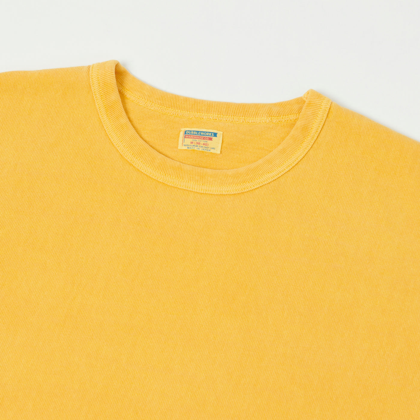 Dubbleworks Heavy Fabric Pigment Dye Tee - Gold