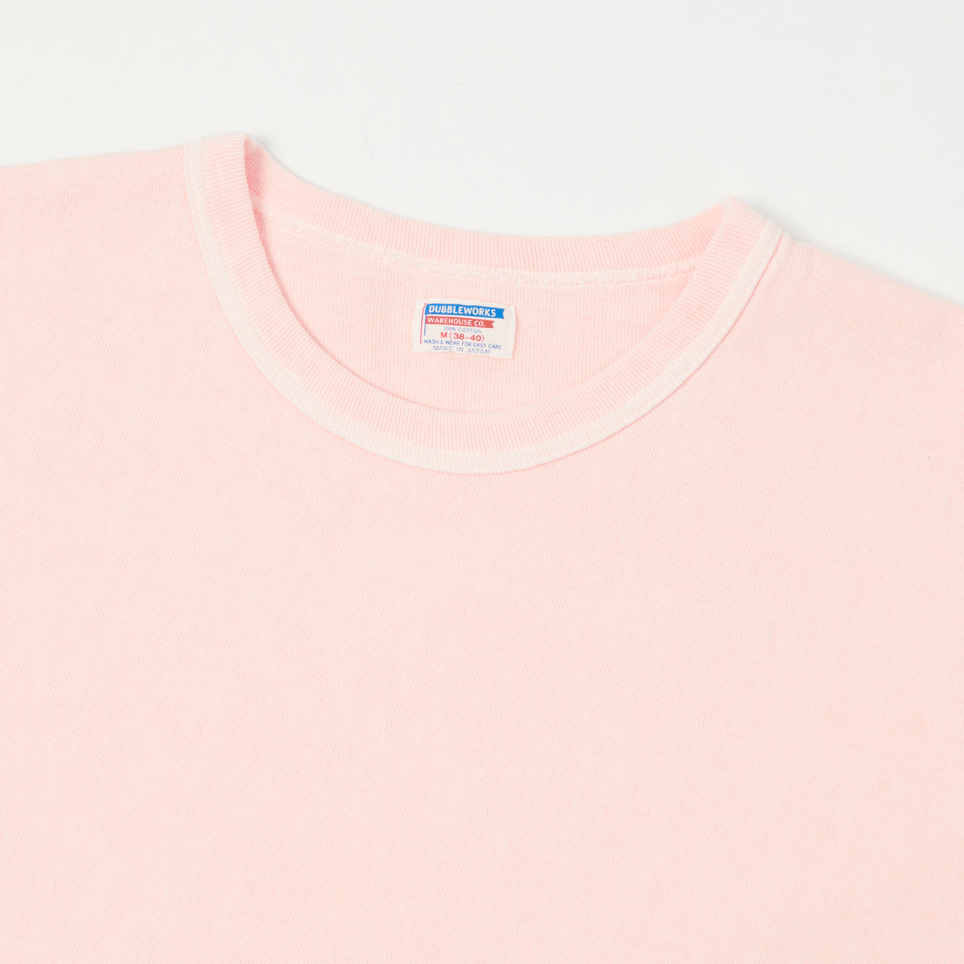 Dubbleworks Heavy Fabric Pigment Dye Tee - Pink