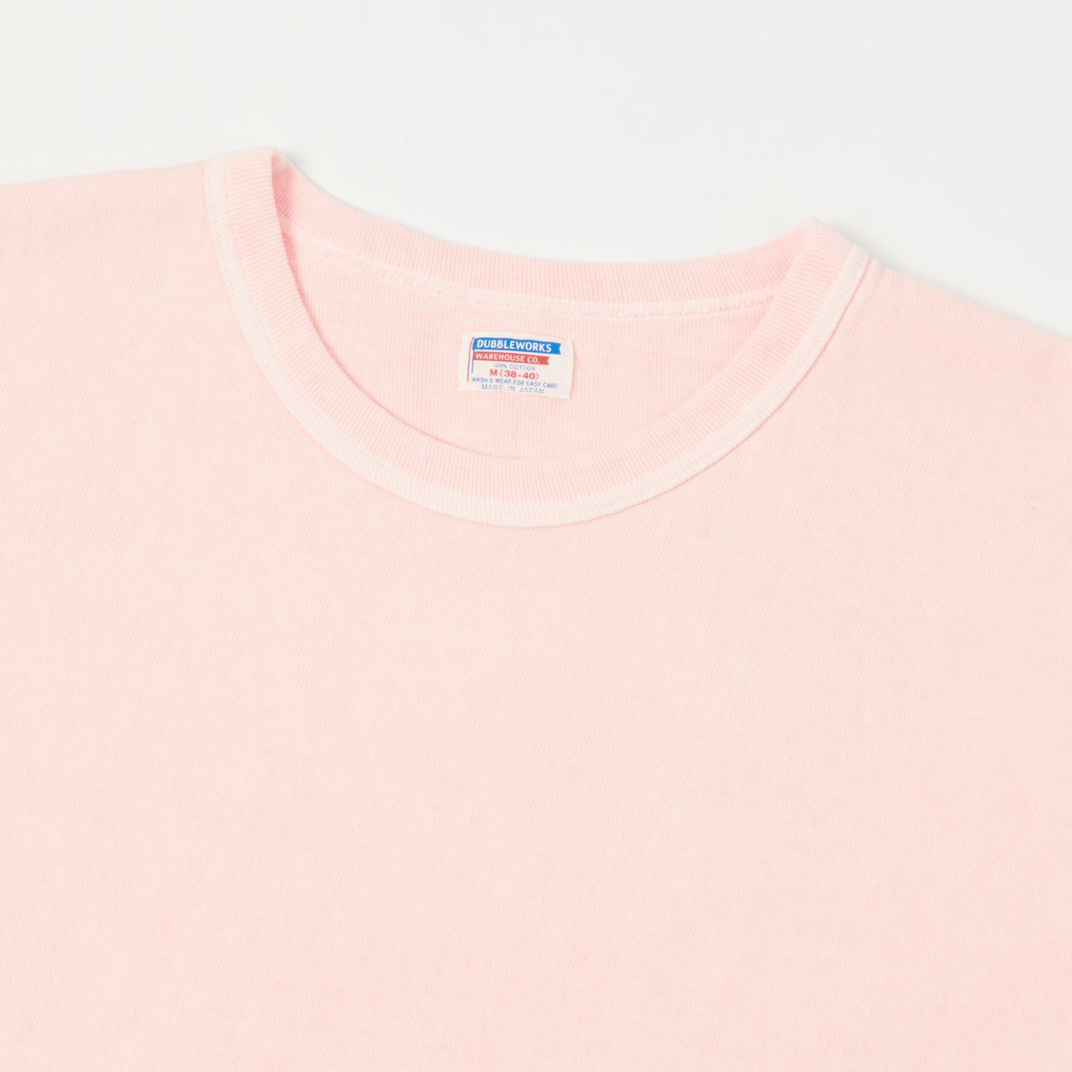 Dubbleworks Heavy Fabric Pigment Dye Tee - Pink