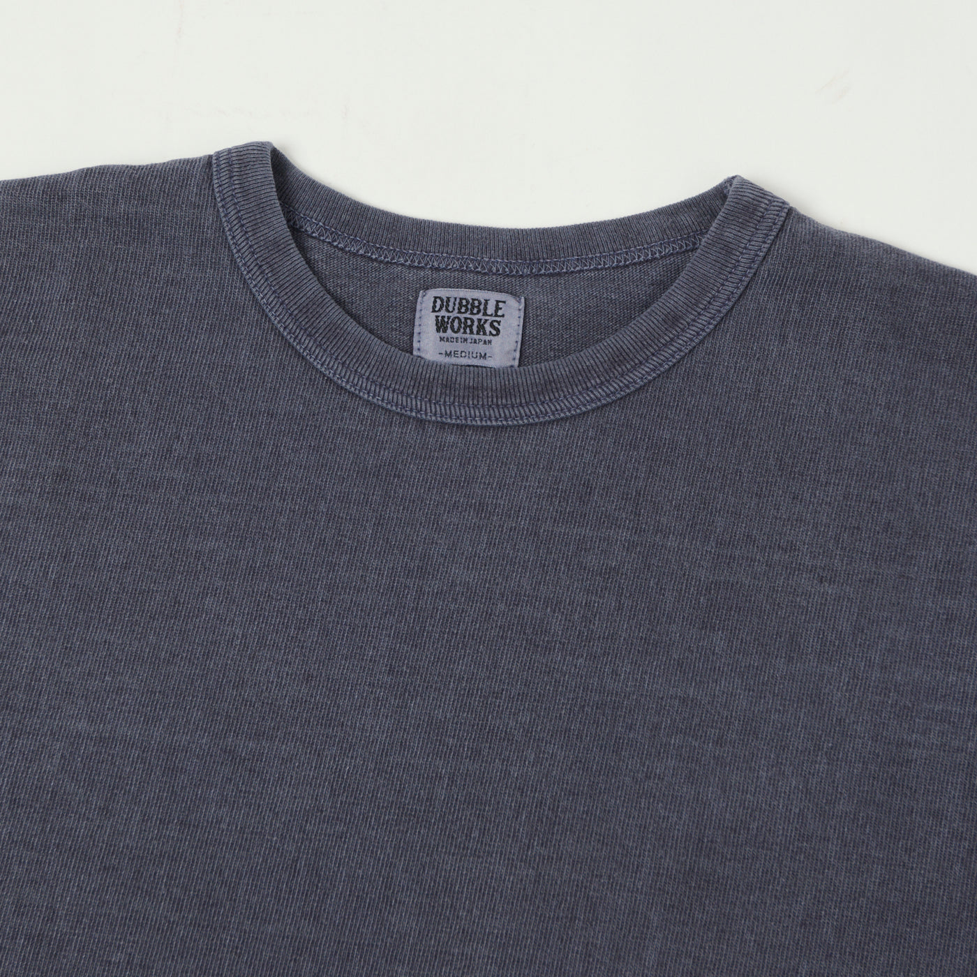 Dubbleworks Heavy Fabric Long Sleeve Pigment Dye Tee - Pd. Navy