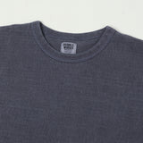 Dubbleworks Heavy Weight L/S Pigment Dye Tee - Pd. Navy