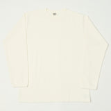 Dubbleworks Heavy Weight Long Sleeve Tee - Off White