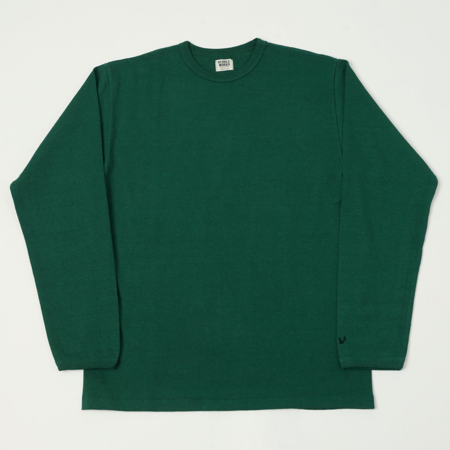 Dubbleworks Heavy Fabric Long Sleeve Tee - Green
