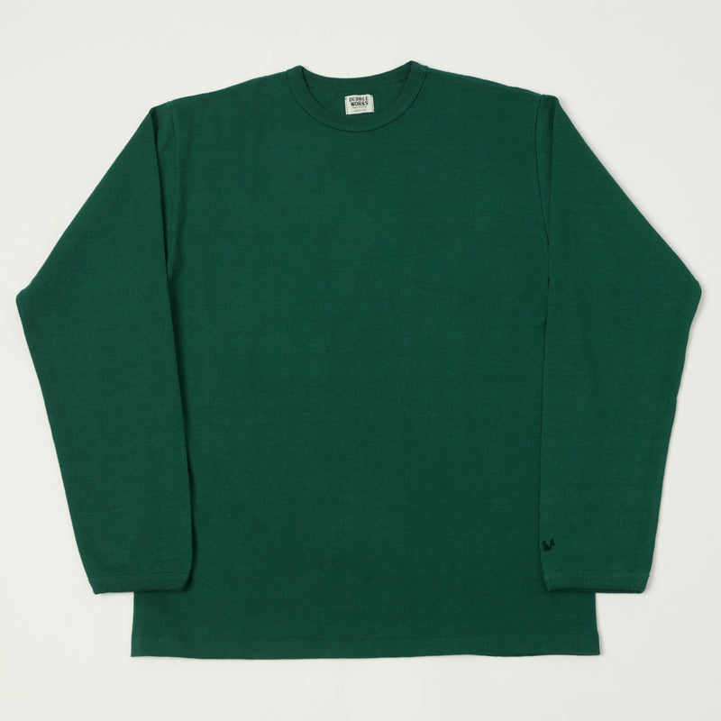 Dubbleworks Heavy Weight Long Sleeve Tee - Green