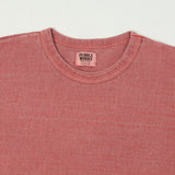 Dubbleworks Heavy Weight L/S Pigment Dye Tee - Pd. Red