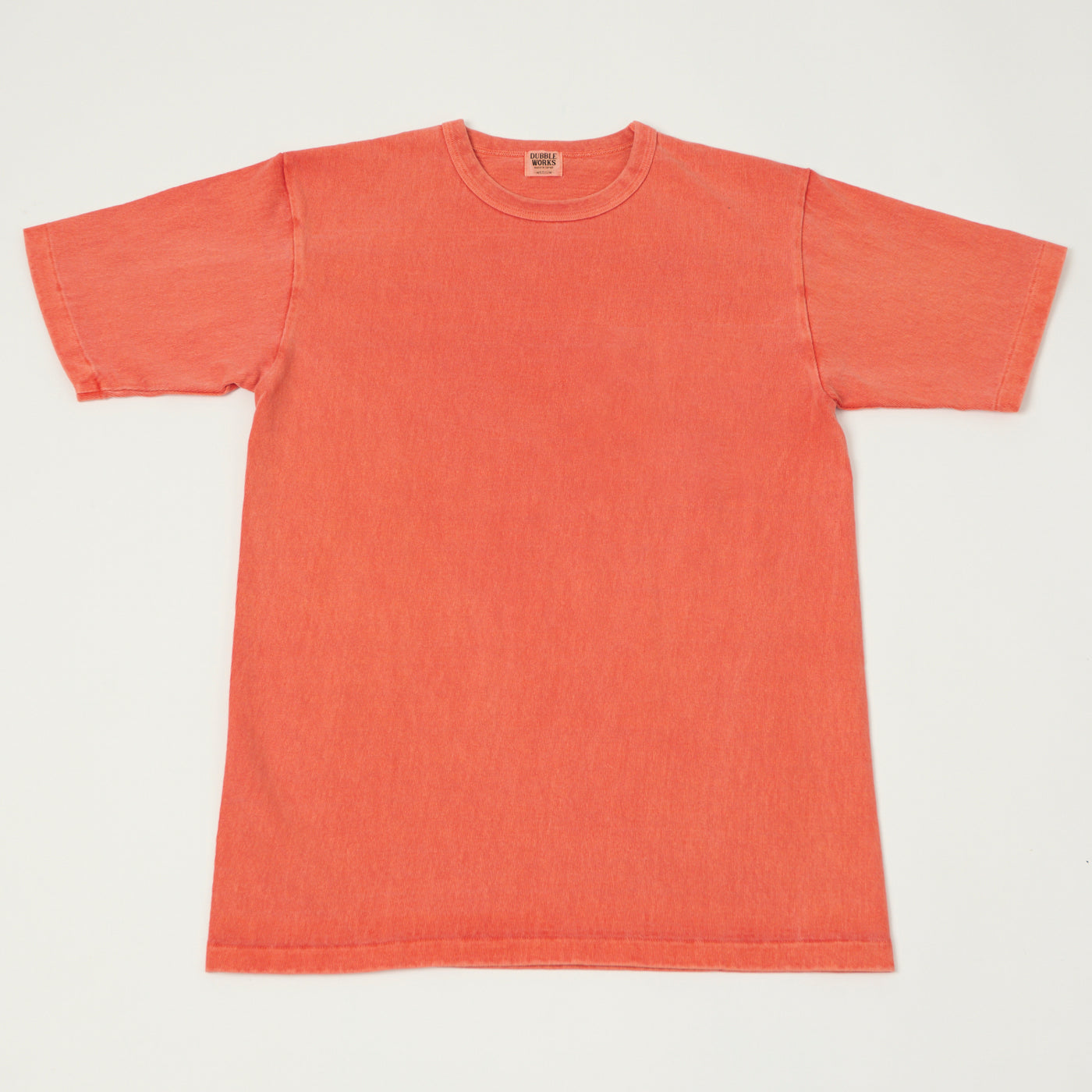 Dubbleworks Heavy Fabric Pigment Dye Tee - Orange