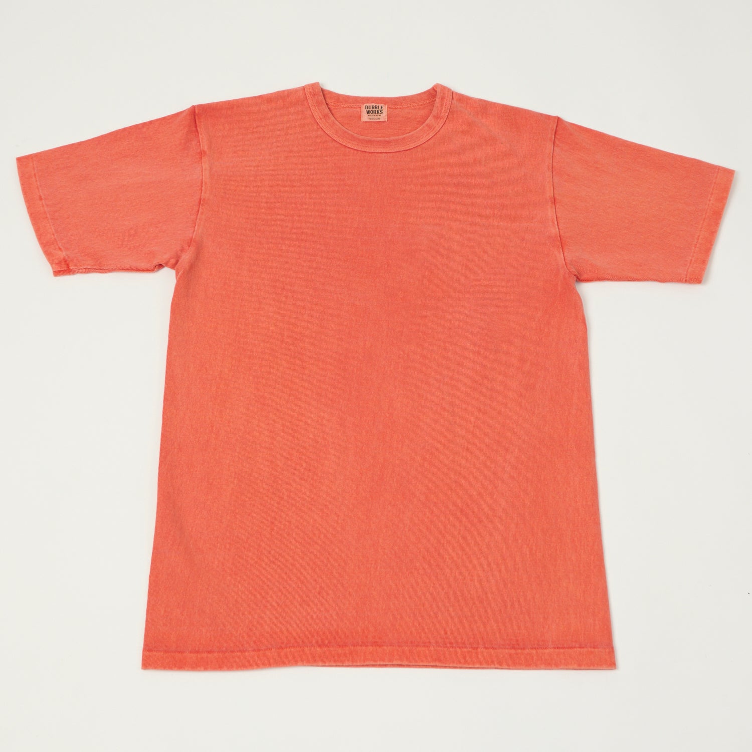 Dubbleworks Heavy Fabric Pigment Dye Tee - Orange
