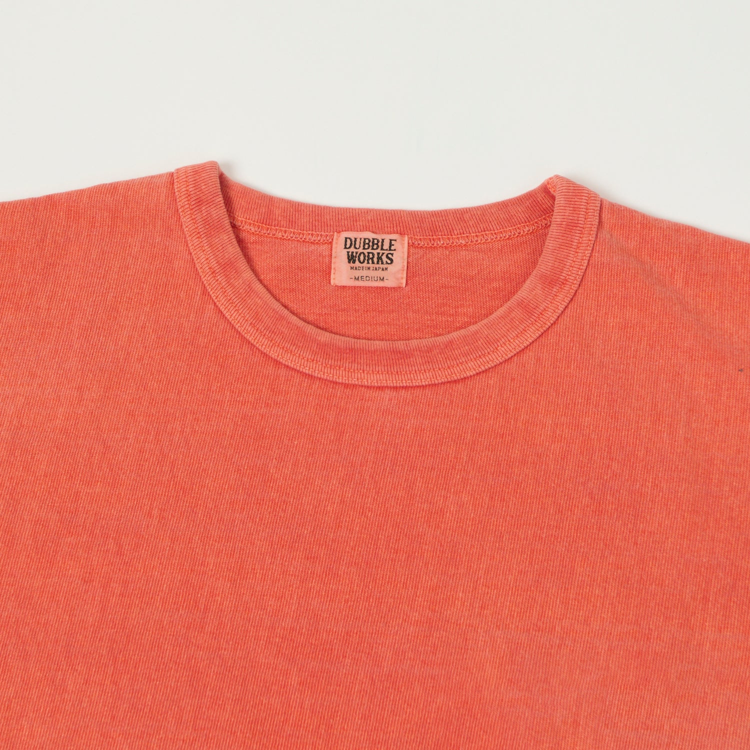Dubbleworks Heavy Fabric Pigment Dye Tee - Orange