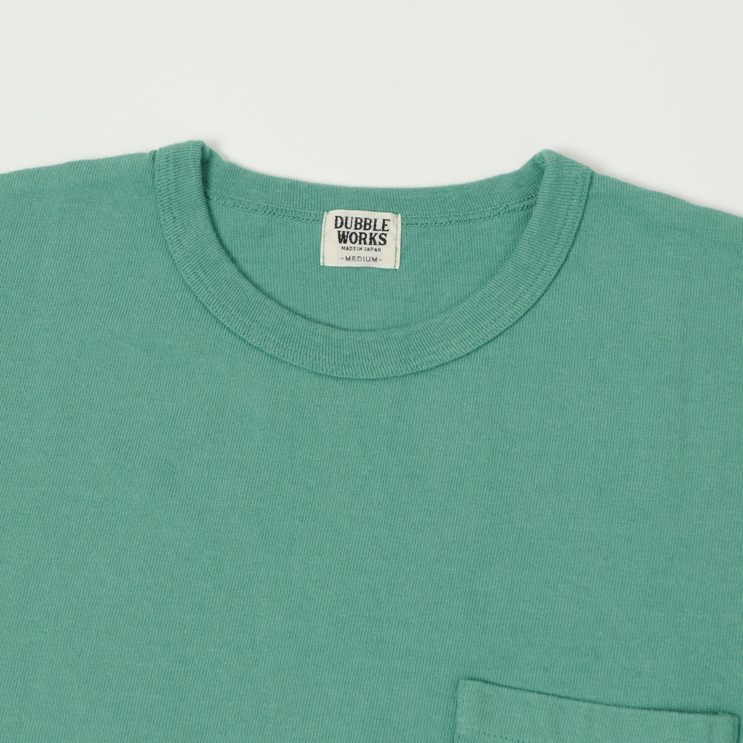 Dubbleworks Heavy Fabric Pocket Tee - Emerald