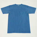 Dubbleworks Heavy Fabric Pigment Pocket Tee - Light Indigo