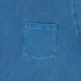 Dubbleworks Heavy Fabric Pigment Pocket Tee - Light Indigo