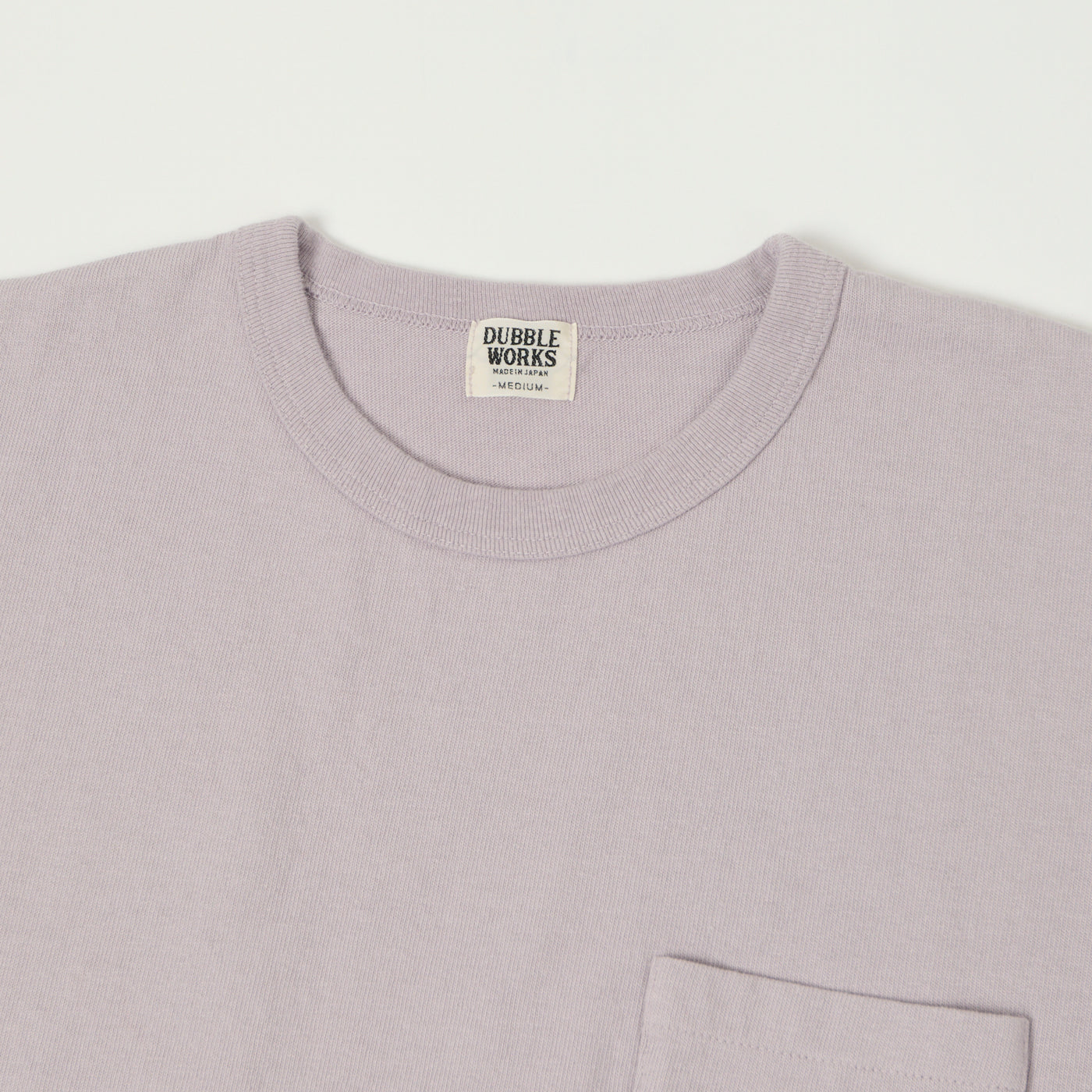 Dubbleworks Heavy Fabric Pocket Tee - Lavender