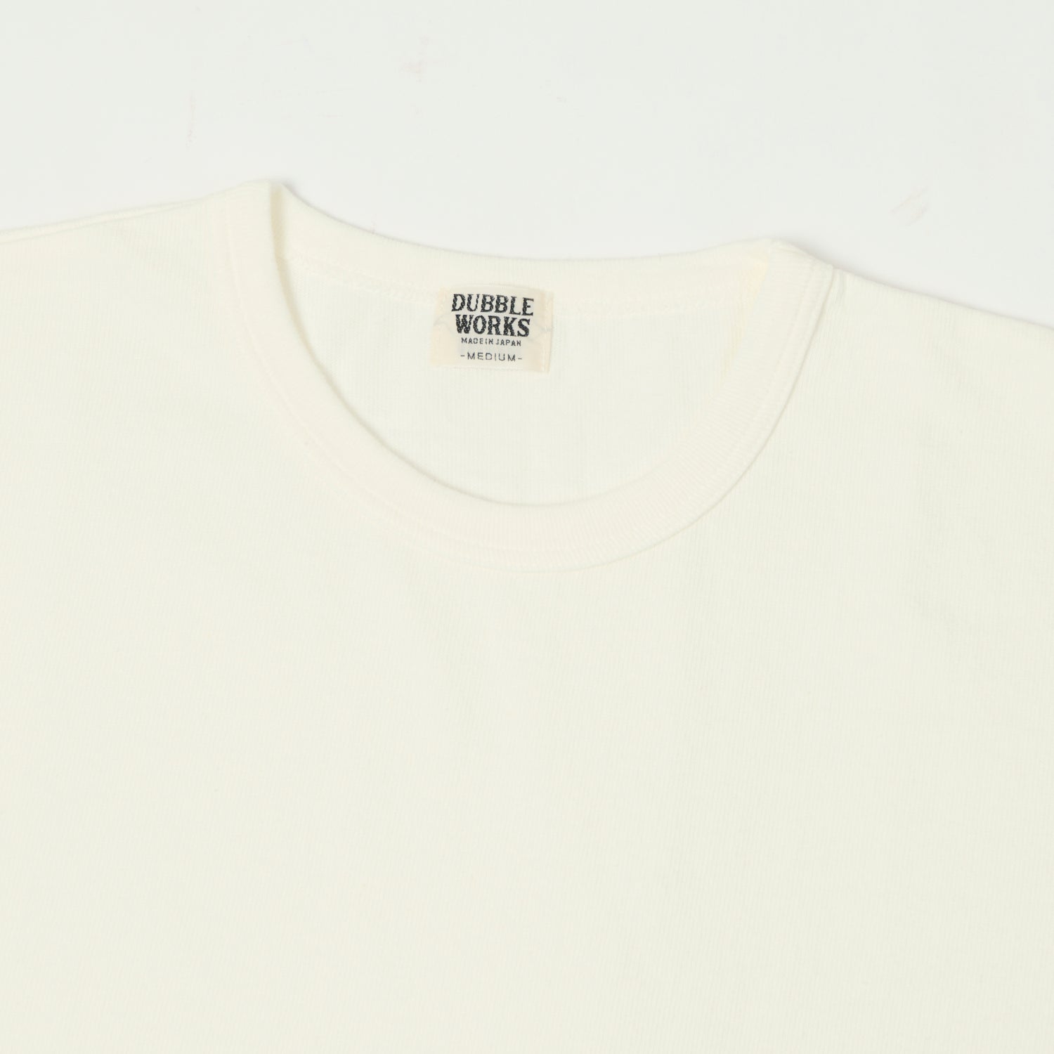 Dubbleworks Heavy Fabric Tee - Off White
