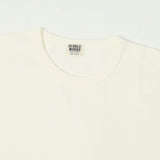 Dubbleworks Heavyweight Short Sleeve Tee - Off White