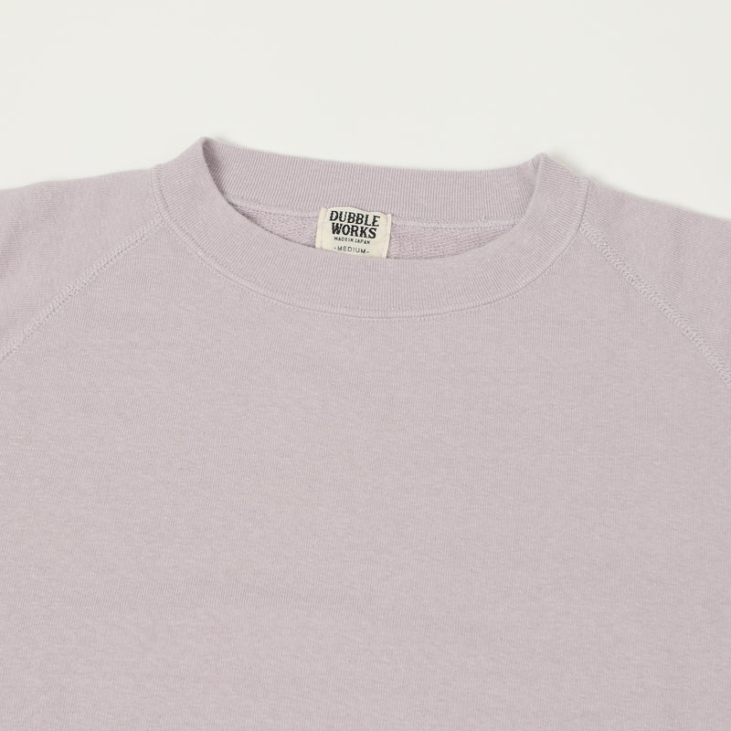 Dubbleworks Cut Off Sleeve Sweatshirt - Lavender