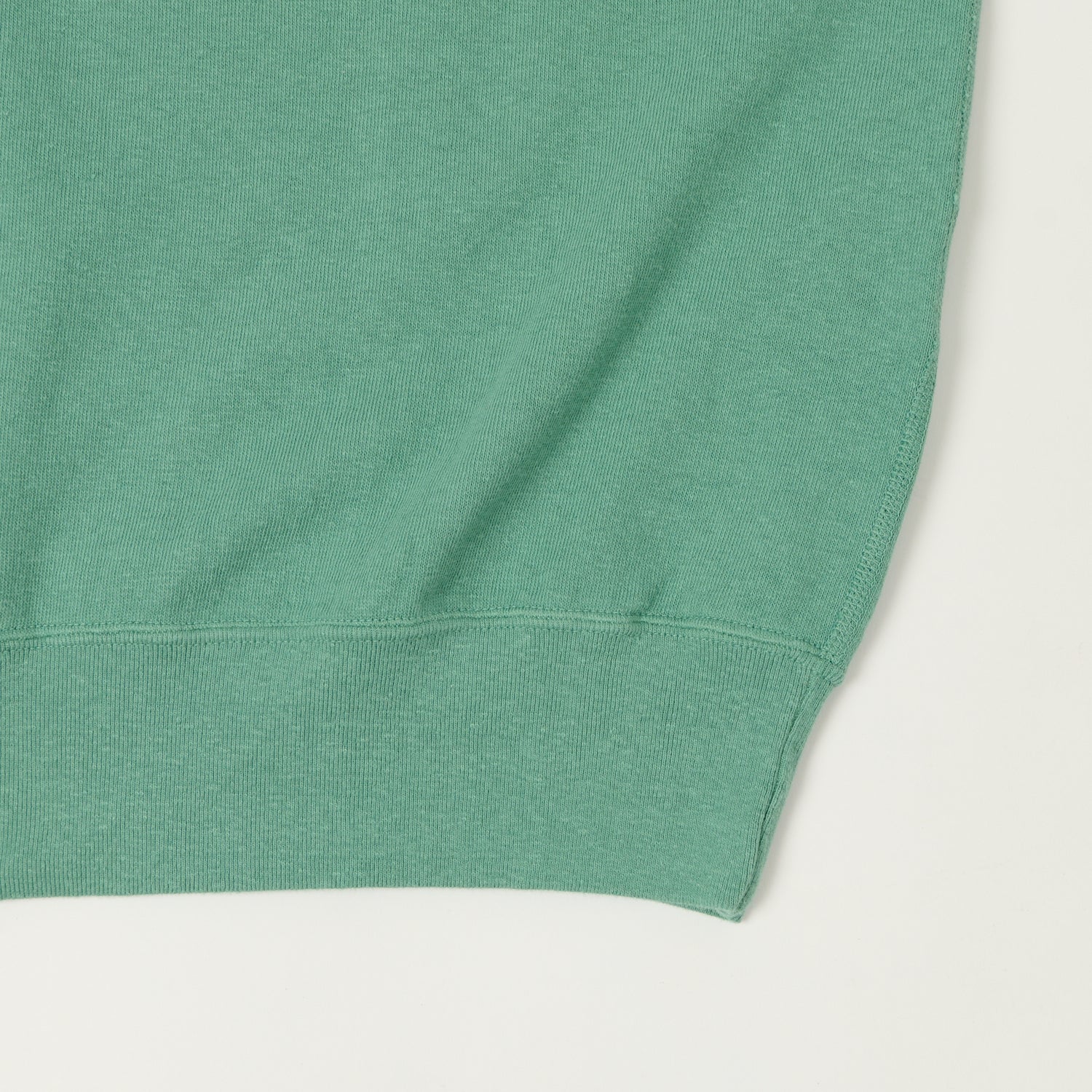 Dubbleworks Cut Off Sleeve Sweatshirt - Emerald