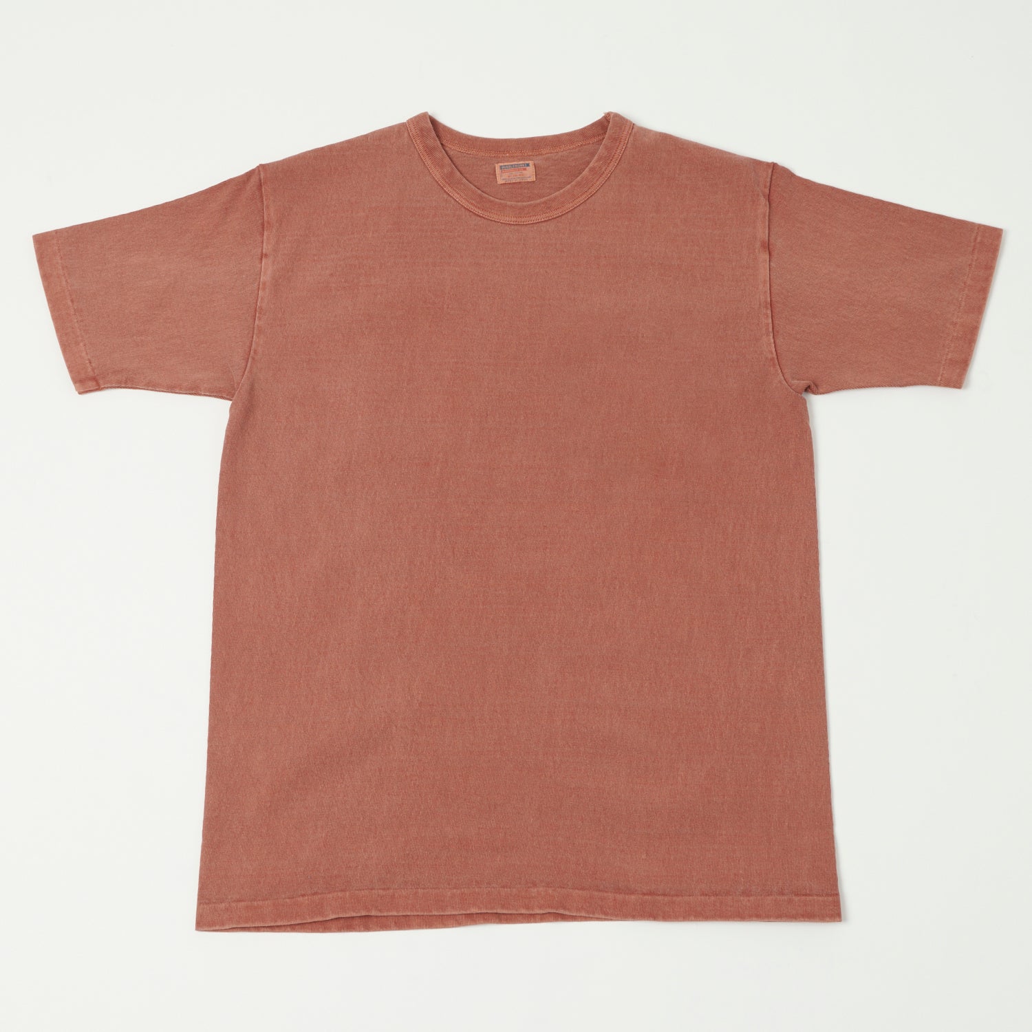 Dubbleworks Heavy Fabric Pigment Dye Tee - Brick Red