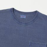 Dubbleworks Heavy Fabric Pigment Pocket Tee - Indigo Blue