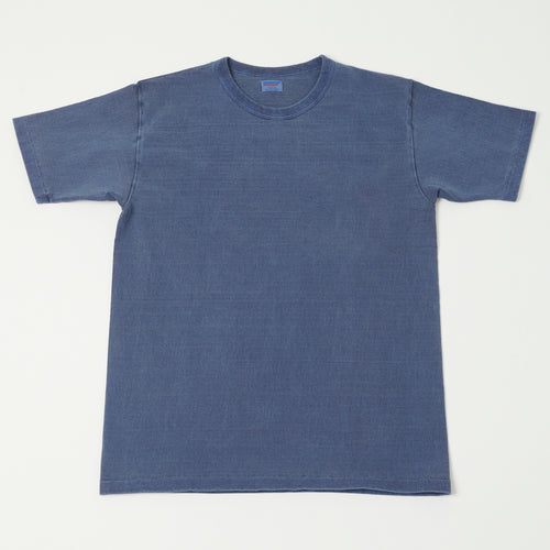 Dubbleworks Heavy Fabric Pigment Dye Tee - Indigo Blue