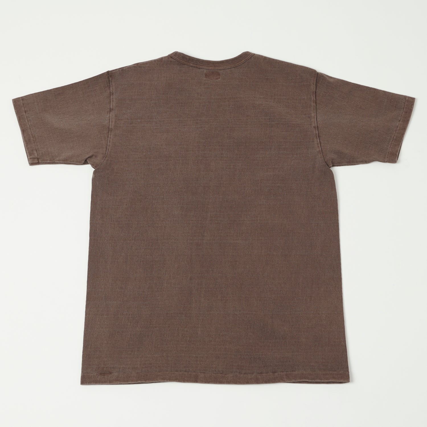 Dubbleworks Heavy Fabric Pigment Dye Pocket Tee - Mad Brown