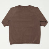 Dubbleworks Heavy Fabric Pigment Raglan Tee - Mad Brown